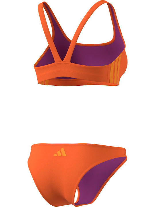 Set Bikini Atletic Portocaliu