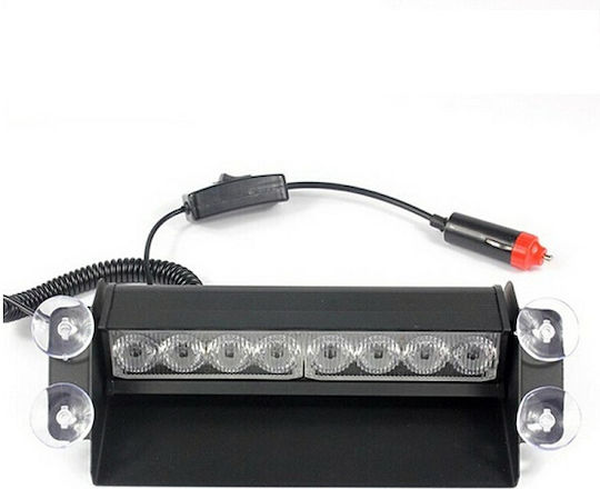 Faro Auto LED 12V 27cm cu Iluminare Albastră