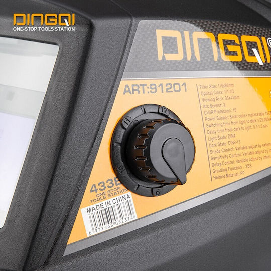 Dingqi Welding Helmet Hand Tool Black