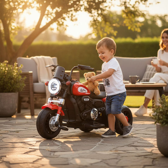 Kids Electric Motorbike 6 Volt Red for Ages 3+
