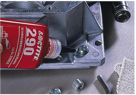 Loctite Κόλλα Σπειρωμάτων 290 Green 50 Ml Threadlocker 50cc