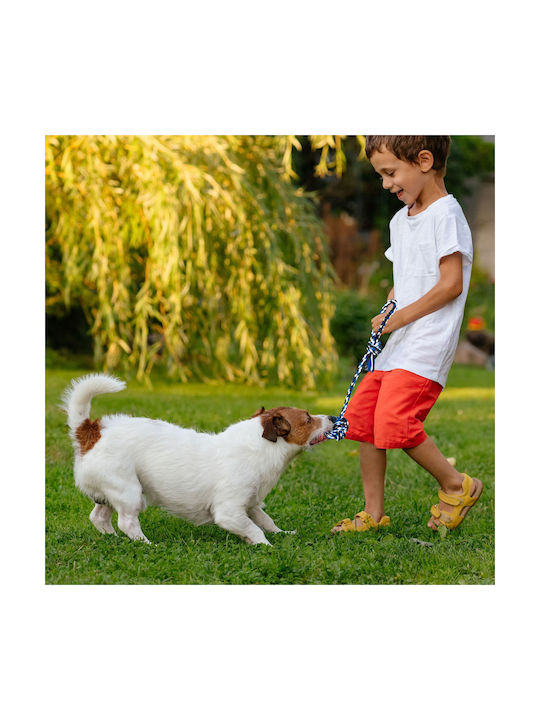 Relaxdays Hundespielzeug 40cm Weiß 4Stücke