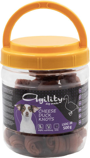 Agility Recompensă Dietetică Pentru Câini Cu Rață Carne Brânză Și Carne De Vită 500gr