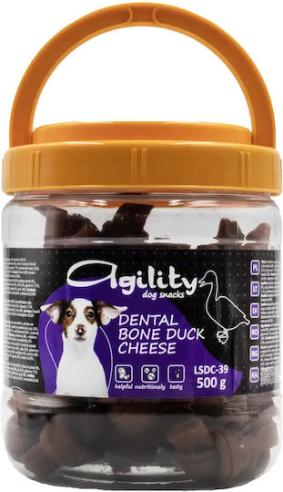Agility Recompensă Pentru Câini Cu Rață Carne Și Carne De Vită 500gr