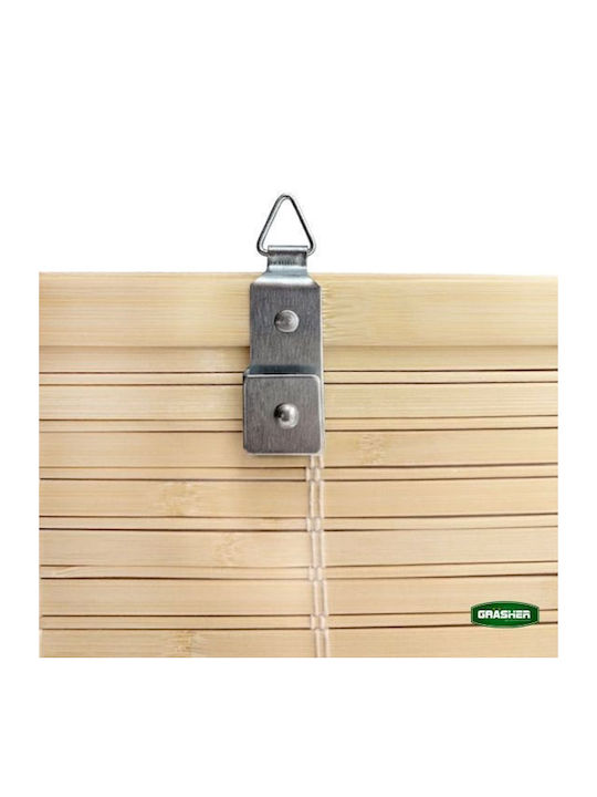 Grasher Bamboo Shading Blind In Beige Colour W90xH180cm