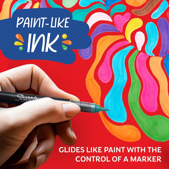 Sharpie Acryl Marker Μωβ Σετ 5 Farben
