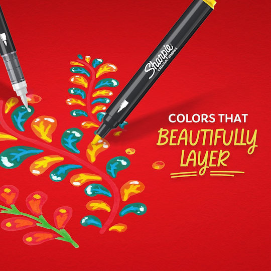 Sharpie Acryl Marker Μωβ Σετ 5 Farben