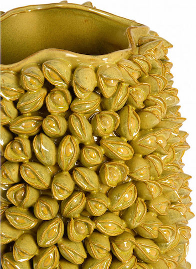 Light & Living Ceramic Vase Anabela Green H45cm