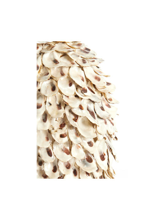 Light & Living Vază Decorativă Din Bambus Ubate Albă Y27cm