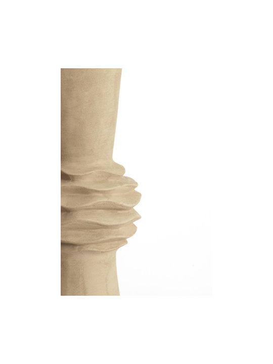 Light & Living Decorative Ceramic Vase Olivora Brown H60cm
