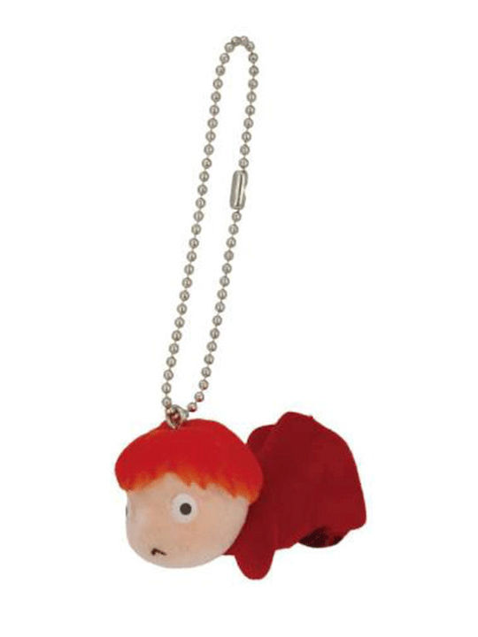 Studio Ghibli Ponyo Flocking Key Chain Ponyo