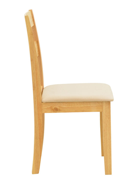 Dallan Lars Erweiterbarer Esstisch mit 4 Stühlen 100(+38)×100cm