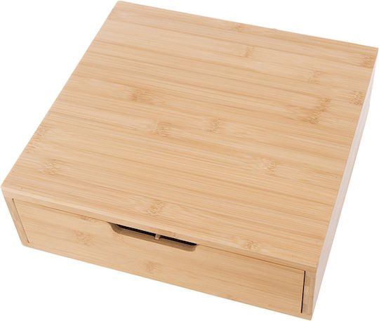 Bamboo Coffee Capsule Organizer