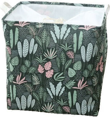 Alista Home Fabric Green Storage Basket 50x50x40cm