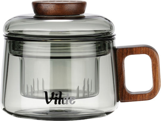 Vilde Чайник със Стъклен Филтър Прозрачен 240ml