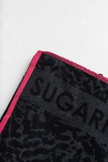 SugarFree Gray Beach Towel