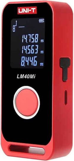 Uni-T Laser Entfernungsmesser LM40Mi mit Messbereich 0,05m-40m