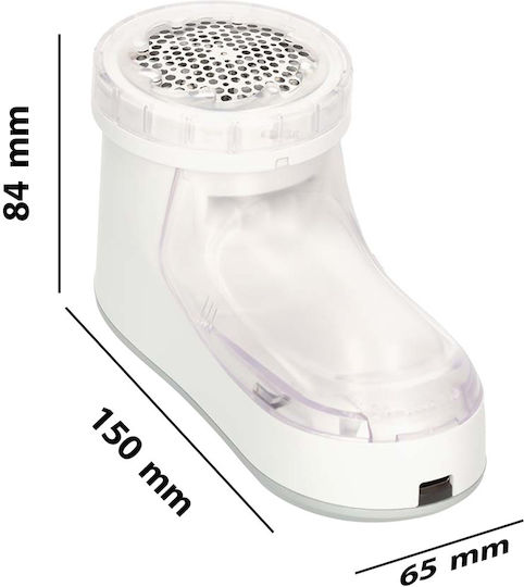 Nedis Usb-c Rechargeable Anti-pilling Shaver 500mah 2 Speeds White
