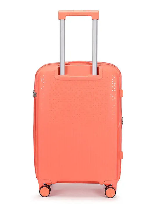 Amber Hard Suitcases Peachy Red Set 2pcs