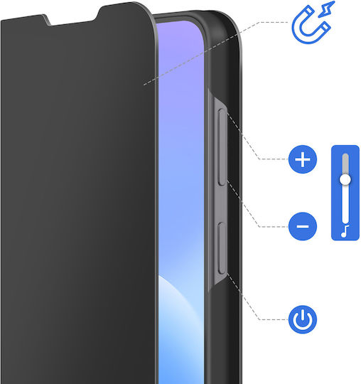 Samsung Case Galaxy A57 Flip Wallet Edition Cardcard Slots Black