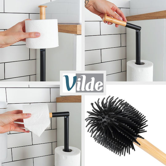 Vilde Badezimmerzubehör-Set Kunststoff Schwarz