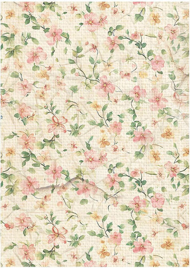 Set 8 Hârtie de Orez Decupaj Stamperia 10.5×14.8cm All Around
