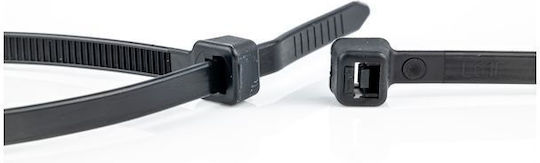 WKK Plastic Cable Ties 100mm In Black Colour 100 Pieces 11032071