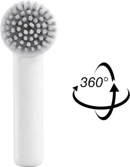 Max Excell Wireless Rechargeable Electric Rotary Cleaning Brush White