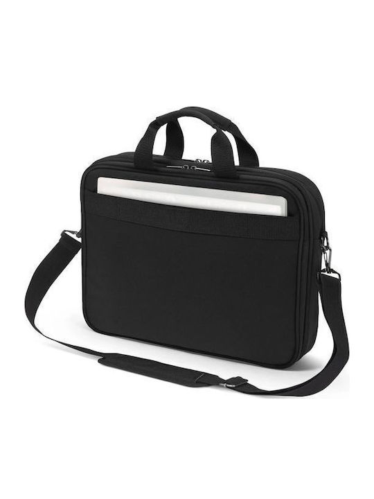 Dicota Top Traveller Τσάντα Ώμου / Χειρός για Laptop σε Μαύρο χρώμα