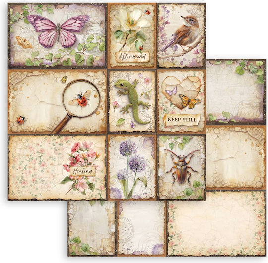 Χαρτιά Scrapbooking 10τεμ 30.5×30.5cm Stamperia All Around
