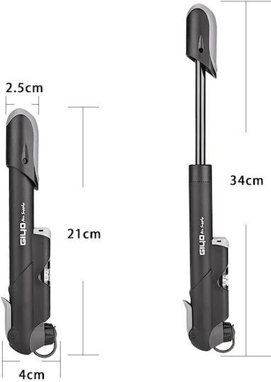 Roxar Tech RX.PUMP001 Mini Τρόμπα Αέρος Χεριού