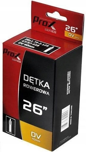 Inner Tube 26 X 1.75 1.95 2.125 Dv 40mm Bicycle Prox