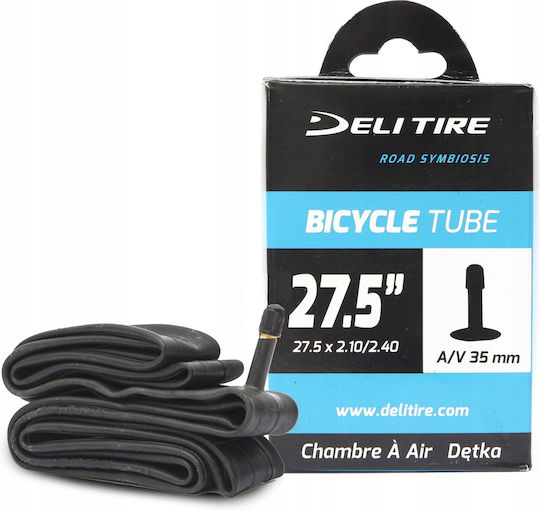 Cameră De Aer Pentru Anvelope De Bicicletă 27.5x2.10/2.40 Av Box Deli