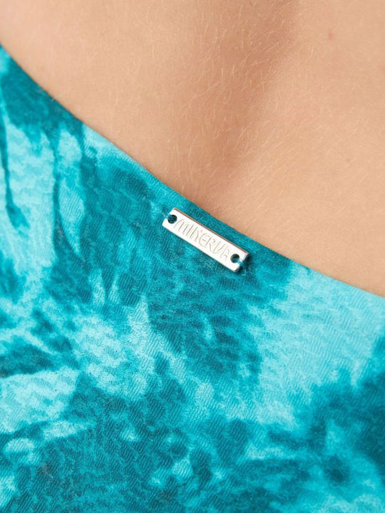 Bikini Slip με Κορδονάκια Tie Dye