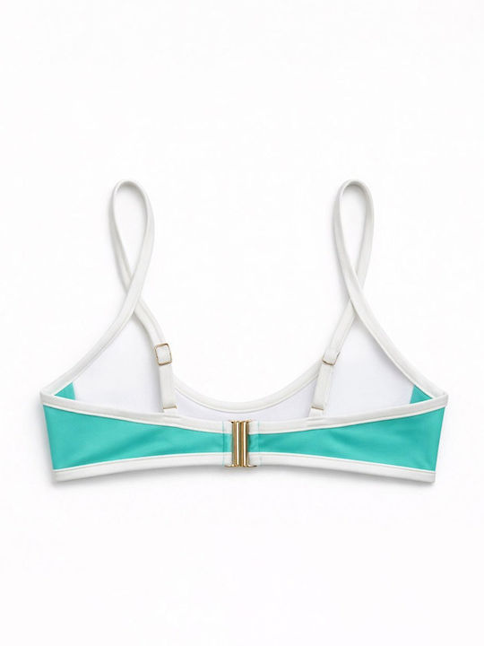 Bikini Top with Padding Blue