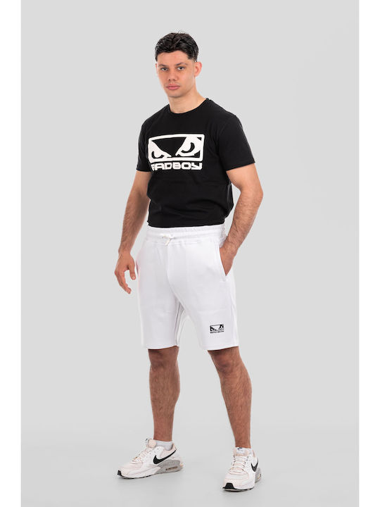 Sport Herren Shorts Weiß/Schwarz