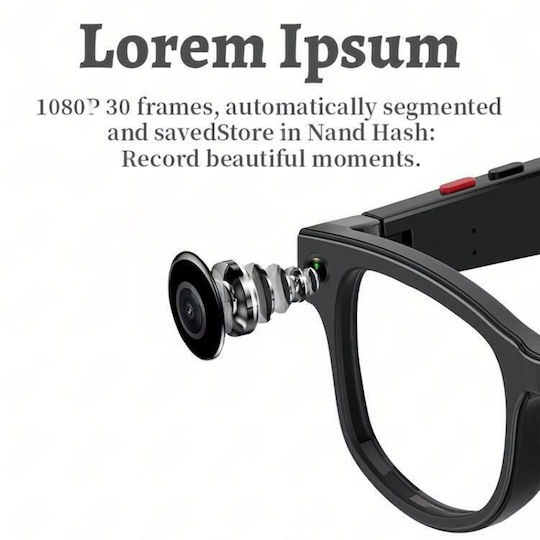 TBD0606281001A Smart Glasses Black