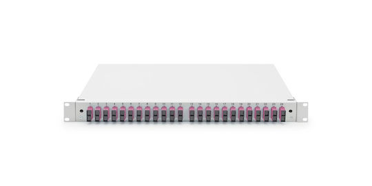 Digitus Optical Patch Panel for Rack 1U 19" 12 Ports Gray