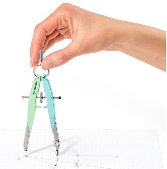 Staedtler 556 Plastic Marking Compass with Needle in Green Case