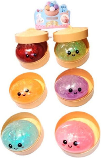 Taba World Glitter με Φως Squishy Dumpling Αφρώδες (Διάφορα Σχέδια) 1τμχ