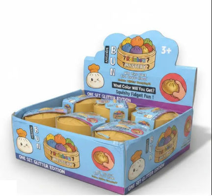 Taba World Rainbow Squishy Dumpling Squishy (Various Designs) 1pc
