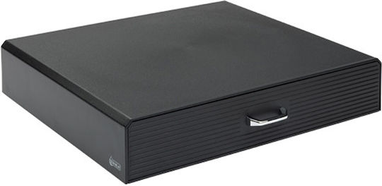 Capsule Holder 123inkt Plastic Drawer 30 Slots Black C915
