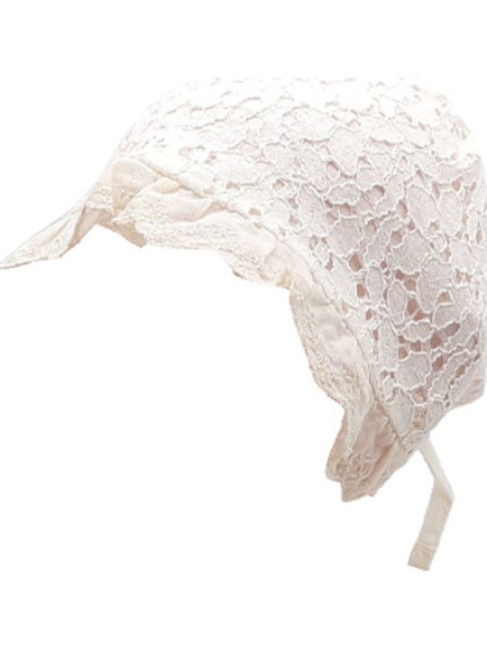 Brims and Trims Kids' Fabric Hat Ecru