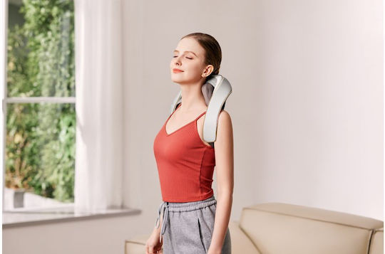 SKG Συσκευή Μασάζ Shiatsu για τον Αυχένα & το Κεφάλι με Δόνηση και Λειτουργία Θέρμανσης