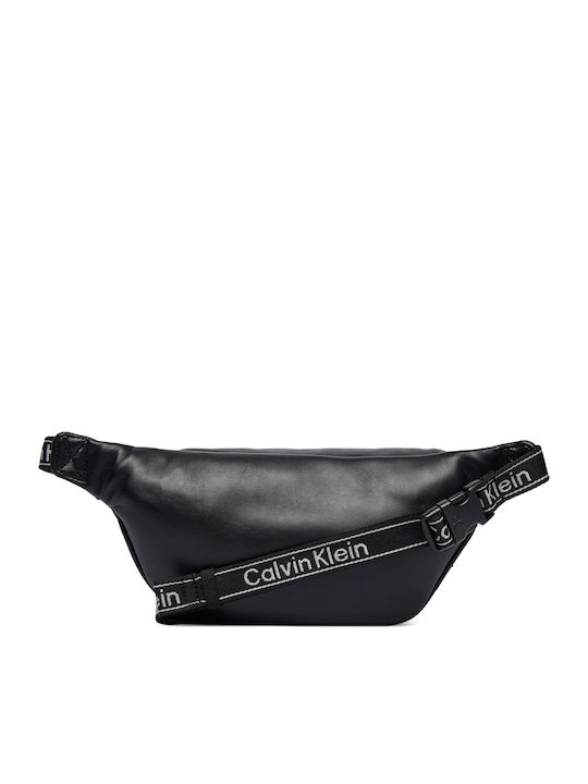 Calvin Klein Bold Logo Webbing Herren Gürteltasche Schwarz Calvin Klein Bold Logo Webbing Herren Gürteltasche Schwarz