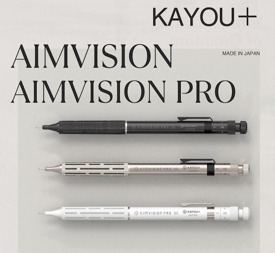 Kayou Plus Aim Vision Pro Drafting Pencil 0,5mm Meteor Black Kamp-aipbk 4573603630012