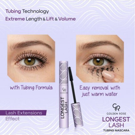 Golden Rose Lash Mascara Negru 9ml