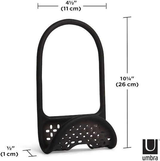 Umbra Sinkin Metallic White Sink Strainer