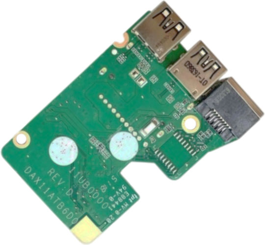 USB Board USB & LAN Ethernet & SD Card Reader Board Laptop HP Pavilion 15-ab 15t-ab 15t-ab200 15-ab032tx M2W75PA 809038-001 DAX11ATB6D00 Code 1-BRD354
