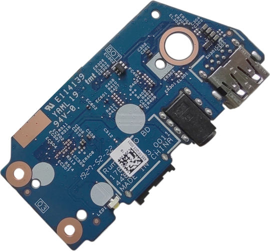 USB Board USB & Audio Jack & SIM Slot I O Board Laptop HP ProBook X360 440 G1 4qx24es 3ha75av 4qx93es Tk54es 9pd45us 15j23ep L28252-001 448.oeq03.0011 455.0eq03.0001 Code 1-brd355